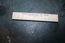 (10) NOS unissued USGI WWII 50 cal links in box Borg Warner picture