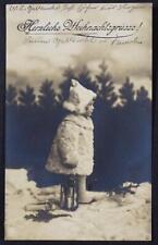 c1910 Herzliche Weihnachtsgrusse Merry Christmas German Post Card PC1-51 picture