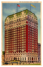 postcard The Blackstone Hotel Chicago Illinois 7638 picture