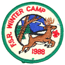 1988 Winter Camp Forestburg Scout Reservation Monmouth Council New Jersey NJ BSA picture