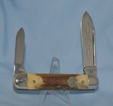 RARE 1981 NKCA STAG LARGE CIGAR KNIFE 