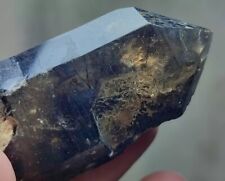 Riebeckite Included Smoky Smoky Quartz Lustrous Crystal With Nice Termination. picture