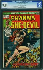 SHANNA THE SHE-DEVIL #2 CGC 9.8 OW/W (1972) KEY RARE CGC 9.8  1 OF ONLY 10 picture