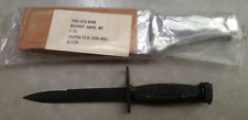 Vintage Late Vietnam 1970s New/Open Pkg Unissued US Military Bayonet Knife (M) 7 picture