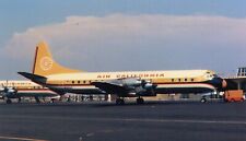 AIR CAL / AIR CALIFORNIA   AIRLINES  L-188 ELECTRA   AIRPORT / AIRCRAFT /   589 picture