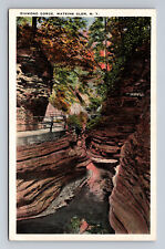 Diamond Gorge Watkins Glen NY White Border Divided Back Postcard picture