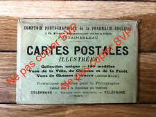 Rare 1900 Fontaibleau Cabinet Black Photography Michel CPA Advertising Case picture