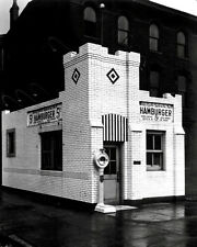 White Castle Photo 8X10 - Louisville Kentucky 1930's Restaurant Sliders picture