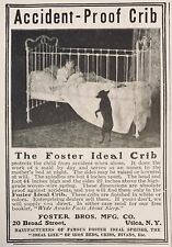 1902 AD(M8)~FOSTER BROS. MFG. CO. UTICA, NY. THE FOSTER IDEAL CRIB picture