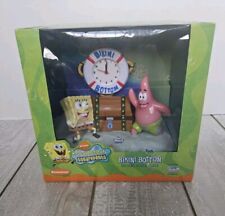 Spongebob SquarePants Bikini Bottom Talking Alarm Clock 2002 Nickelodeon - NIB picture