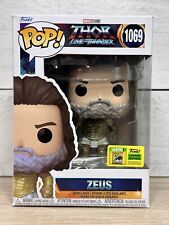 NEW FUNKO POP ZEUS #1069 SDCC CONVENTION EXCLUSIVE THOR LOVE THUNDER *SHIPS NOW picture