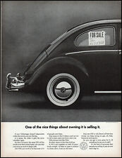 1964 Volkswagen VW Car resale value 1/2 automobile retro photo print ad adL53 picture