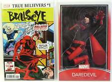 Daredevil Lot of 2 #600 g,True Believers Bullseye 1 Marvel (2018) Comics picture