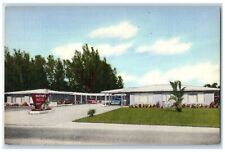 c1950's Baxter's Motel Car Roadside Bradenton Florida FL Vintage Postcard picture