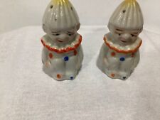 Vintage Clown/Jesters Salt and Pepper Shakers 2 1/2