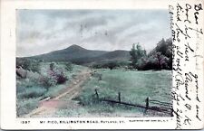 Mt. Pico from Killington Road, Rutland, Vermont- 1905 Undivided back Postcard picture