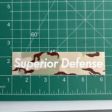 Superior Defense DCU Stock Options Sticker one7six, FOG, SupDef, Forward picture