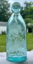 Scarce Gravitating Stopper Blob Soda Water 1870s St Louis Missouri USA Sudhoff picture