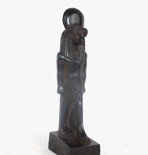 RARE ANCIENT EGYPTIAN ANTIQUE Khnum Lord Of Potters Protection Stand Statue (BS) picture