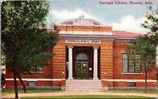 Postcard Carnegie Library in Phoenix, Arizona~138540 picture