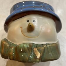 Snowman Candle / Candy holder christmas. 1/2 OFF picture