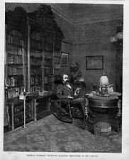 GENERAL HARRISON RECEIVING ELECTION DESPATCHES, LIBRARY picture