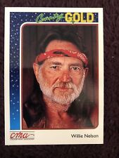 1992 CMA Willie Nelson Country GOLD card #34 (near mint condition) picture