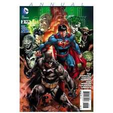 Batman/Superman (2013 series) Annual #2 in Near Mint condition. DC comics [f~ picture