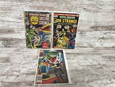 Doctor Strange Lot Of 3 Comic Books Mystic Arts Strange Tales Nick Fury Shield picture
