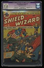Shield-Wizard Comics #5 CGC FN/VF 7.0 (Restored) Nazi Bondage Cover Archie 1941 picture
