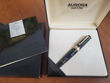 Aurora optima 14k M Black &gray Fountain pen picture
