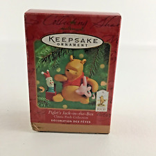 Hallmark Keepsake Ornament Disney Winnie The Pooh Piglet Jack In Box New 2000 picture