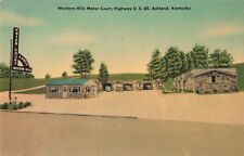 Western Hills Motor Court, Ashland, Kentucky KY - c1940 Vintage Postcard picture