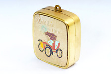 Sankyo Clover Music Box 1906 Cadillac Vintage Mini Enameled Musical Box Working picture