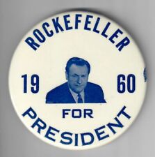 Nelson Rockefeller Presidential Campaign Button from 1960 3.5