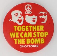 Campaign Nuclear Disarmament 1974 Peace Rally Protest Pacifist Anti War 1539 picture