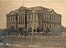 C1910s RPPC. Enid, OK. East Hill School BLDG Exterior. Oklahoma Postcard 4-26 picture
