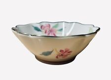 Lenox Bowl - Barrington Collection - Pink Azalea - 4 x 1 3/4 - Ivory with 24K  picture