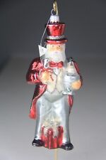 Trimsetter by Dillard's Glass Santa Clause Handcrafted Ornament made in Poland picture