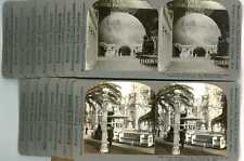 LOT OF 15 PANAMA PACIFIC INTERNATIONAL EXPOSITION STEREOVIEWS 1915 WORLD'S FAIR picture
