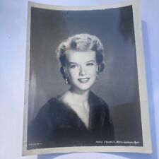 Anne Francis signed 8x10 Vintage Movie Film Photo Classic Actress Hollywood picture