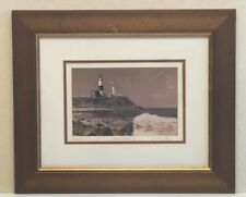 Stanley Julian Signed Limited Edition Montauk Point LI Framed Photograph 403/500 picture