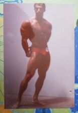 Found Photo Sexy Man Bodybuilder Muscles Flex tight underwear gay interest BR101 picture