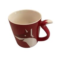 Starbucks 2012 Fox New Bone China Coffee Mug Tea Cup Mug with Fox Tail Handle picture