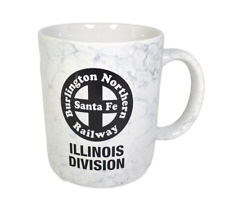 BNSF Burlington Northern Santa Fe Railway Railroad Coffee Cup Illinois Division picture