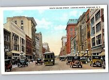 c1920 South Salina Street Looking North Syracuse NY New York Postcard picture