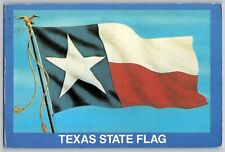 Texas TX - The Texas State Flag - Vintage Postcard 4x6 - Posted picture