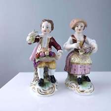 Pair of Derby Boy and Girl Figures picture