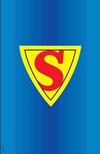 SUPERMAN ANNUAL #1 NYCC EXCLUSIVE GOLDEN AGE LOGO FOIL VIRGIN VARIANT 2023 NM+ picture