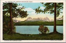 1948 REDFISH LAKE, Idaho Linen Postcard 